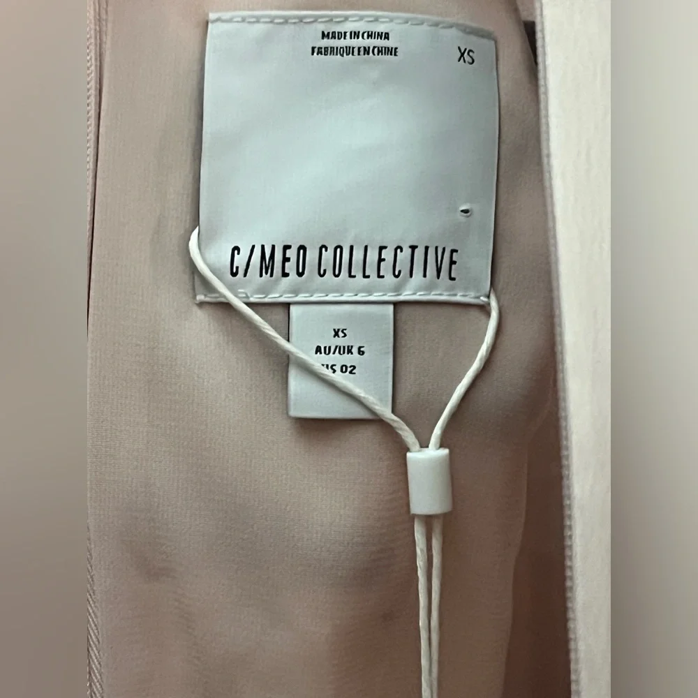 🔆C/MEO Collective Blush Satin Dress(light pink) - Picture 6 of 14